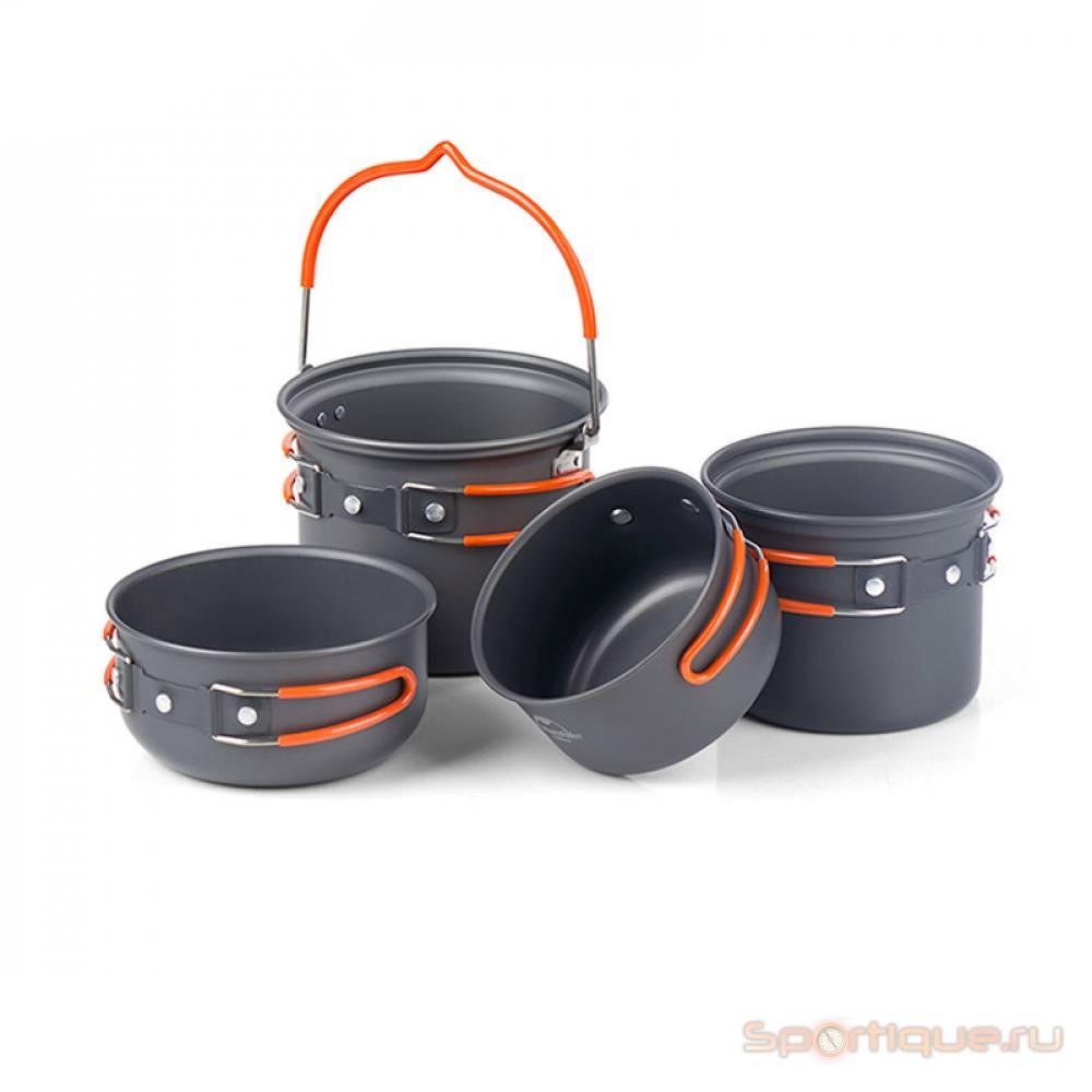 Набор посуды 4 в 1 Naturehike NH18T018-G