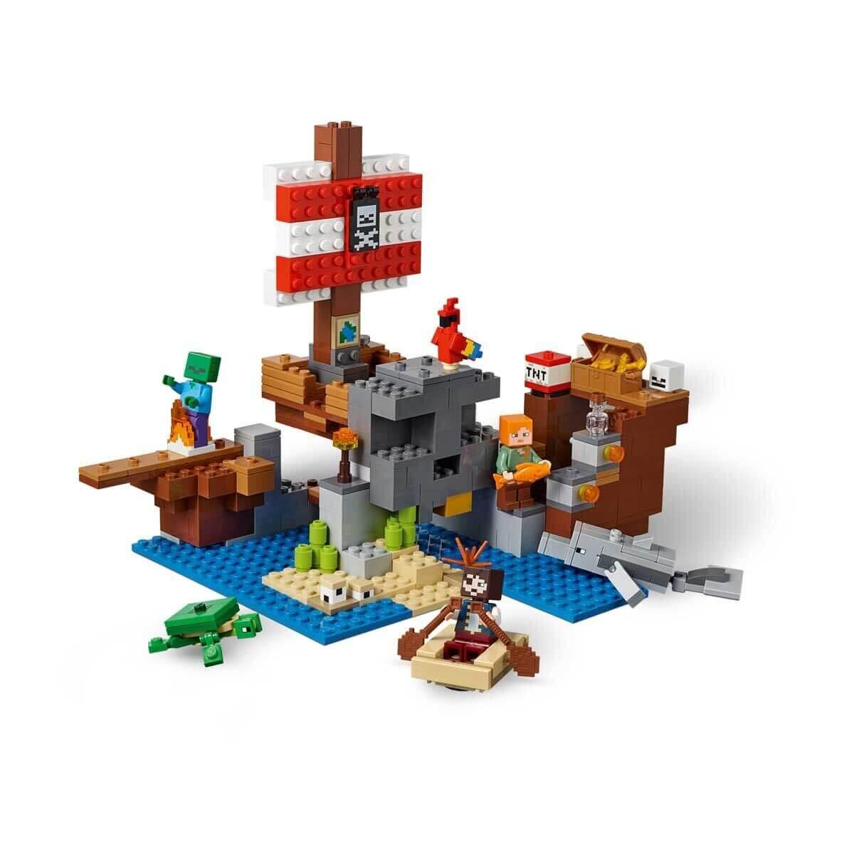 LEGO Minecraft Приключения на пиратском корабле