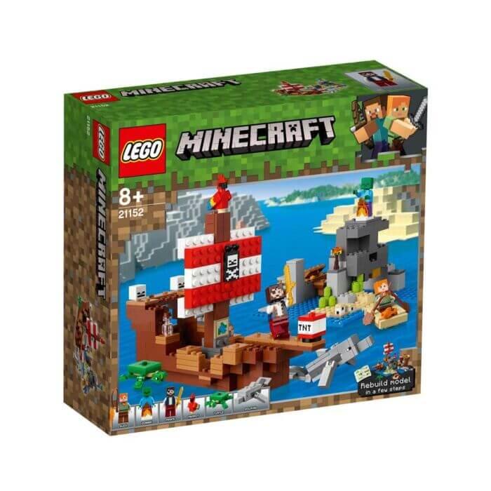 LEGO Minecraft Приключения на пиратском корабле