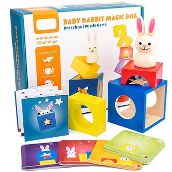 Развивающая игрушка baby rabbit magic box 6675