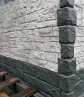 Фасадная панель Fineber Крупный камень