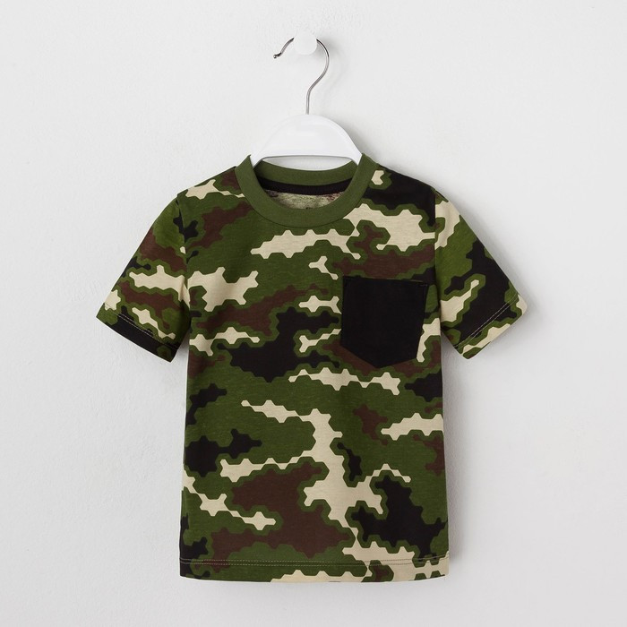 Футболка KAFTAN "Boy" р.32 (110-116), зелёный