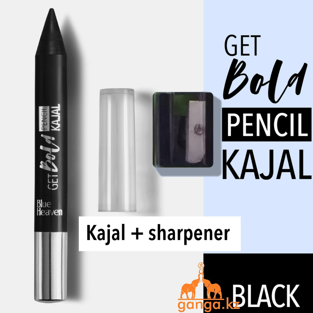 Сурьма (Каджал) подводка для глаз (Kajal Xpression BLUE HEAVEN), 3.2 гр (с точилкой)