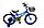 Велосипед детский Tomix JUNIOR CAPTAIN 18 синий, фото 2
