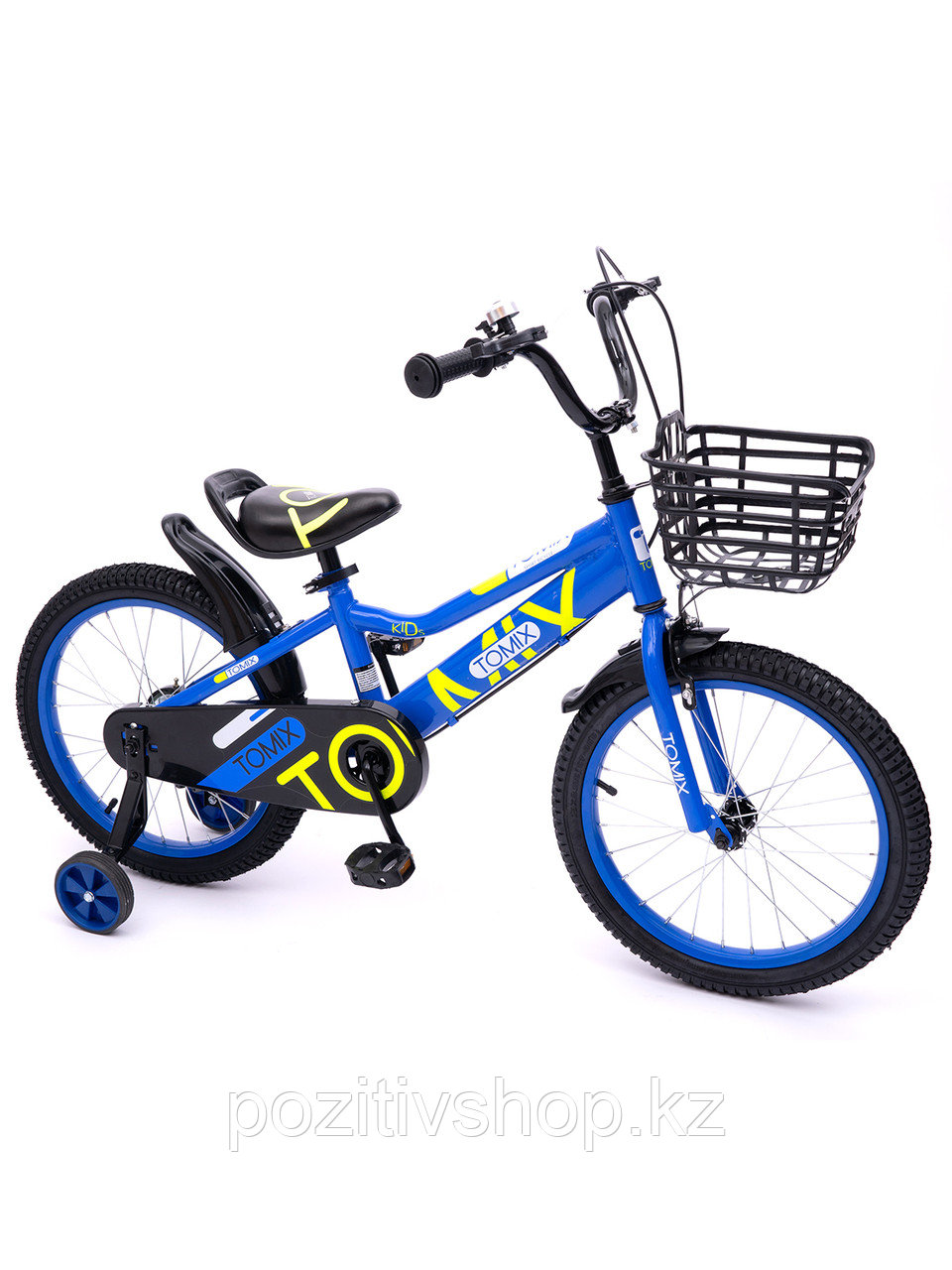 Велосипед детский Tomix JUNIOR CAPTAIN 18 синий - фото 1 - id-p91272817