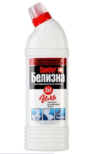 Гель Sanfor, средство чистящее для сантехники, 700 мл - фото 1 - id-p91295575