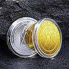 Сувенирная монета Eos, серебро, толщина 3 мм, фото 5