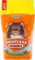 Наполнитель Сибирская Кошка Бюджет впитывающий 5 л