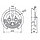 Противоток Fitstar Taifun Duo 7640020, (380 в, 63 м3/ч, 3,4 Квт) компл: насос, блок упр., лицевая панель,, фото 3