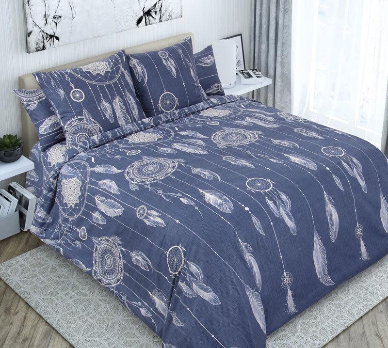 ТексДизайн Комплект постельного белья Ловцы снов 2, 1.5 спальный , бязь