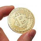 Сувенирная монета Bitcoin (Биткоин), с подарочным сертификатом, толщина 3 мм, фото 2