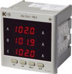 PA194I-9K4 — амперметр 3-канальный (общепромышленное исполнение)