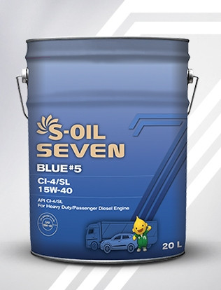 Масло моторное S-OIL 7 BLUE CI-4/SL 15W-40 20л - фото 1 - id-p91309315