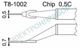 T8-1002 — паяльные сменные композитные головки для термопинцета FМ-2022