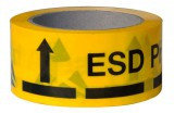 A-7418 — клейкая лента желтого цвета с маркировкой ESD