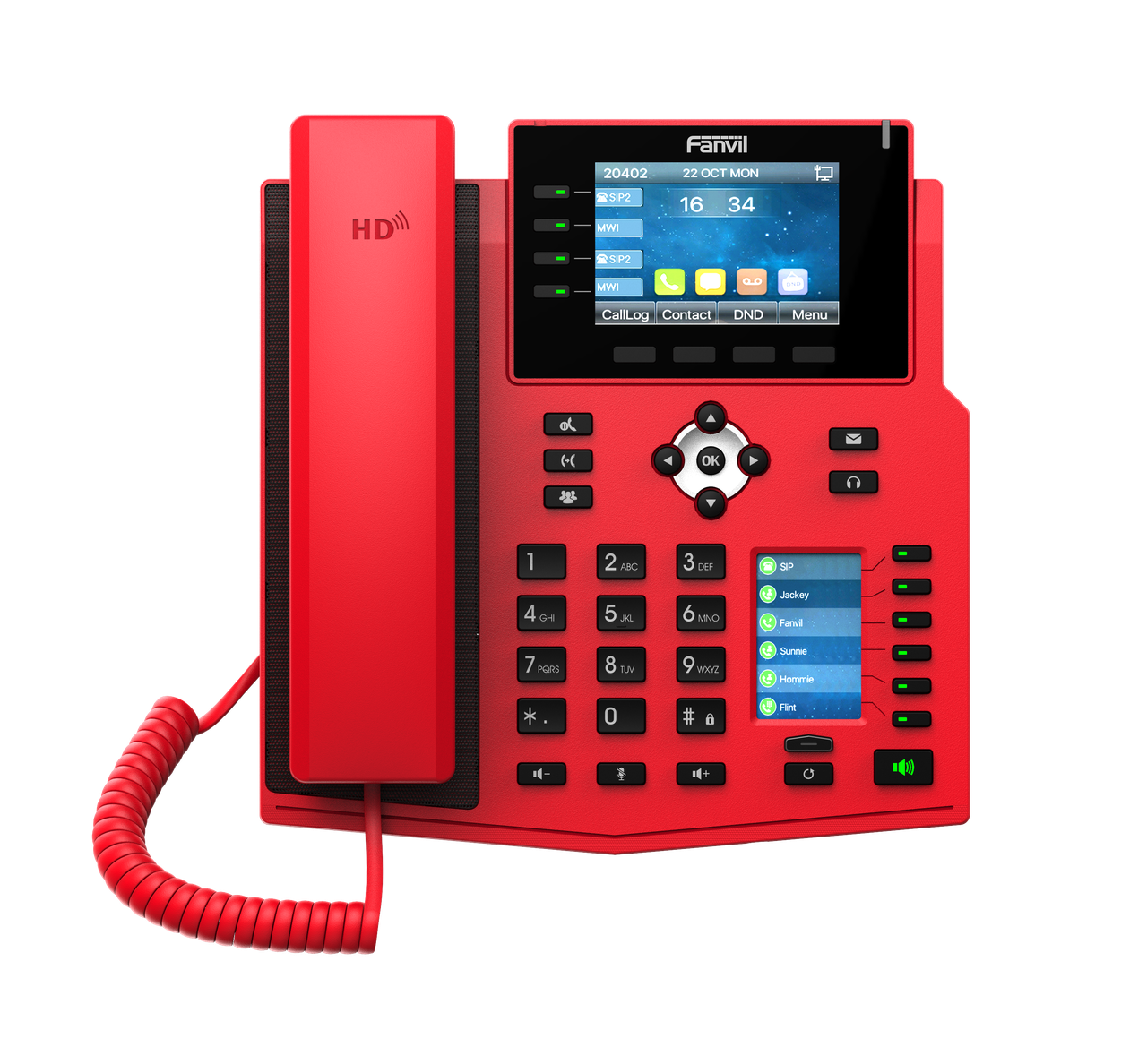 IP телефон Fanvil X5U (красный)