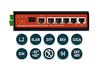 Wi-Tek WI-PMS305GF-I - PoE-коммутатор L2