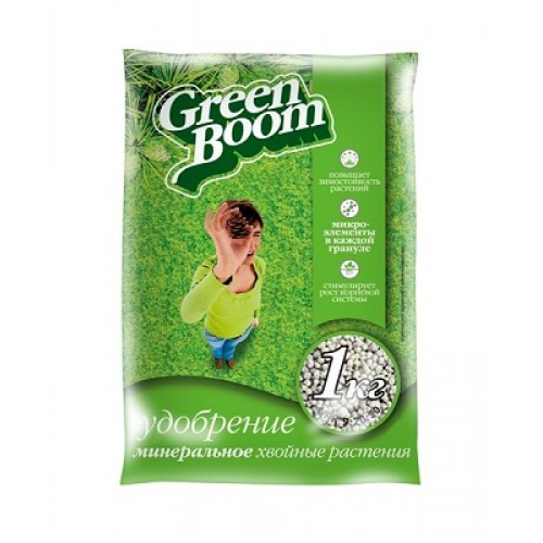 Удобрение Green Boom от пожелтения хвои 1 кг