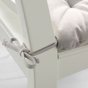 Подушка на стул ВИППЭРТ бежевый 38x38x6.5  ИКЕА, IKEA, фото 2