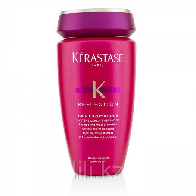 Шампунь для защиты цвета окрашенных волос Kerastase Reflection Bain Chromatique 250 мл.