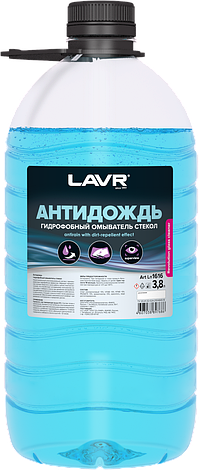 Антидождь гидрофобный омыватель стекол Lavr, 3,8 л, фото 1