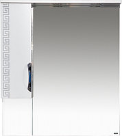 Престиж - 80 Зеркало-шкаф (левое) серебряная патина, фото 1