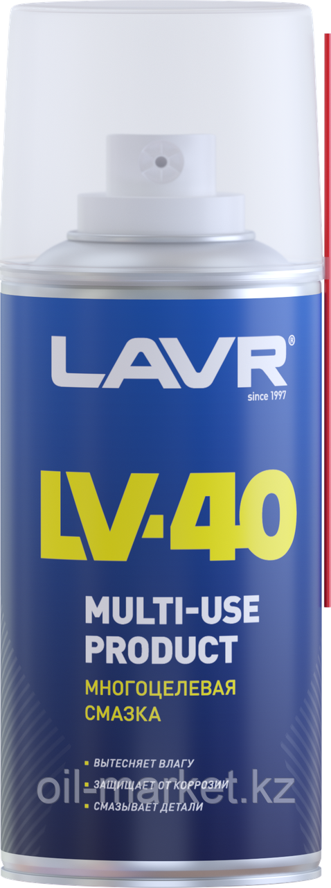 Многоцелевая смазка LV-40 LAVR Multipurpose grease LV-40 210 мл (аэрозоль)