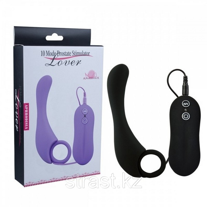 ВИБРОСТИМУЛЯТОР АНАЛЬНЫЙ 10 MODE PROSTATE STIMULATOR-LOVER PURPLE