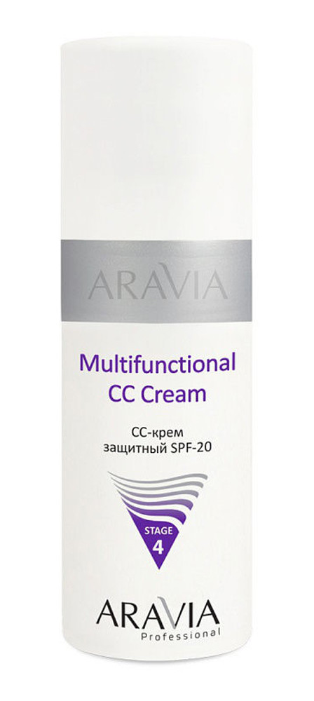 СС-Крем ARAVIA защитный SPF-20 Multifunctional CC Cream 01 Vanilla 150 мл №93348 - фото 1 - id-p91374422