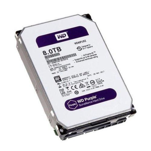 Жесткий диск для видеонаблюдения HDD  8Tb Western Digital Purple SATA3 128Mb 5640rpm 3,5" WD84PURZ