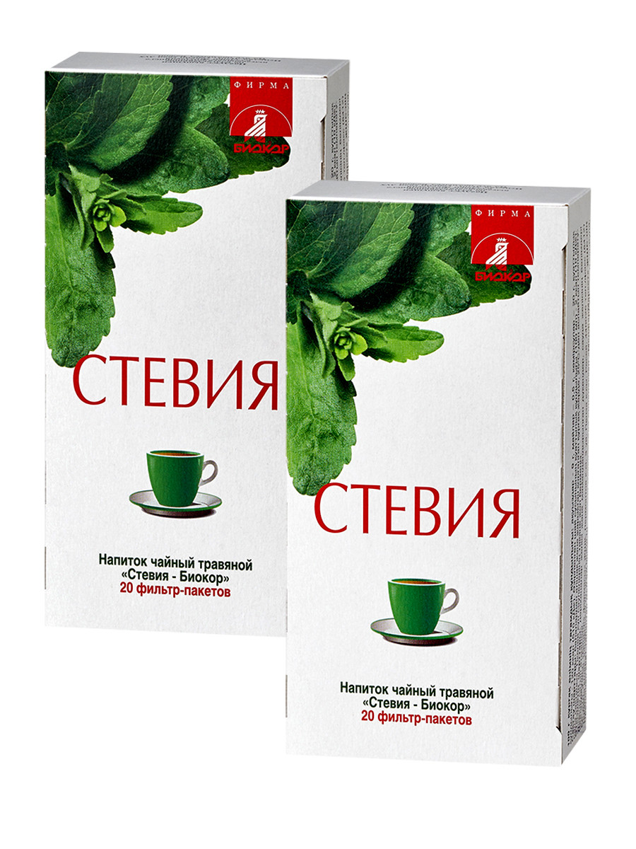 Стевия –Биокор напиток чайный травяной 2,0 №20 фильтр-пакет.