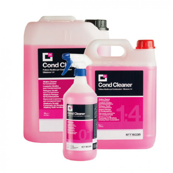 Щелочной очиститель для конденсаторов кондиционеров Errecom Cond Cleaner (1л)