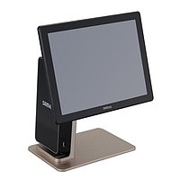 POS-компьютер моноблок Sam4s Jupiter, сенсорный PCT (15", J1900, 4Gb, SSD, MSR, черно-золотой, JUPITER115S)