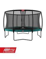 Батут BERG Champion Green 270 + защитная сетка Safety Net Deluxe