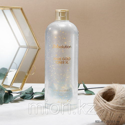 УВЛАЖНЯЮЩИЙ ТОНЕР С КОЛЛОИДНЫМ ЗОЛОТОМ PRIME GOLD TONER XL, 600 МЛ - фото 1 - id-p91375797