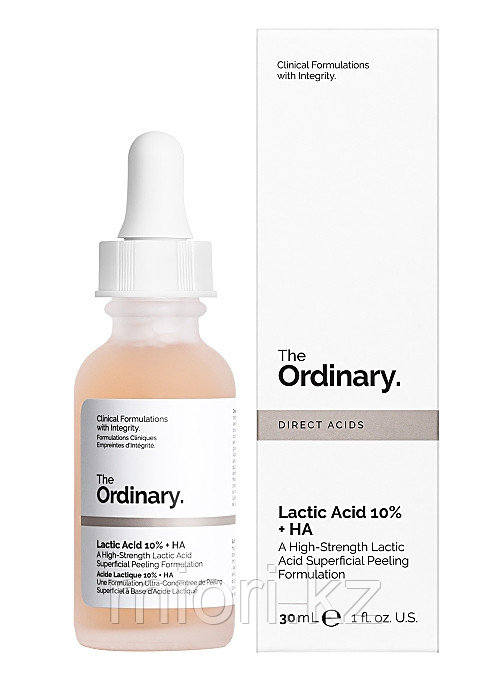 Пилинг на основе молочной кислоты 10% и гиалуроновой кислоты,The Ordinary Lactic Acid 10%+ HA - фото 4 - id-p91375947