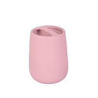 Подставка для зубных щеток Аквалиния керамика Листок мятный CE2130DA-TBH розовая, B4333A-3P