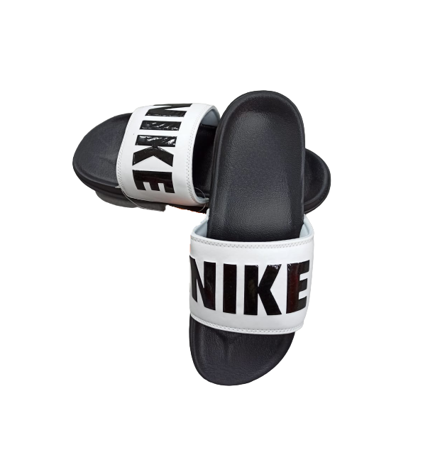 Сланцы черно-белые Nike размеры 40-45