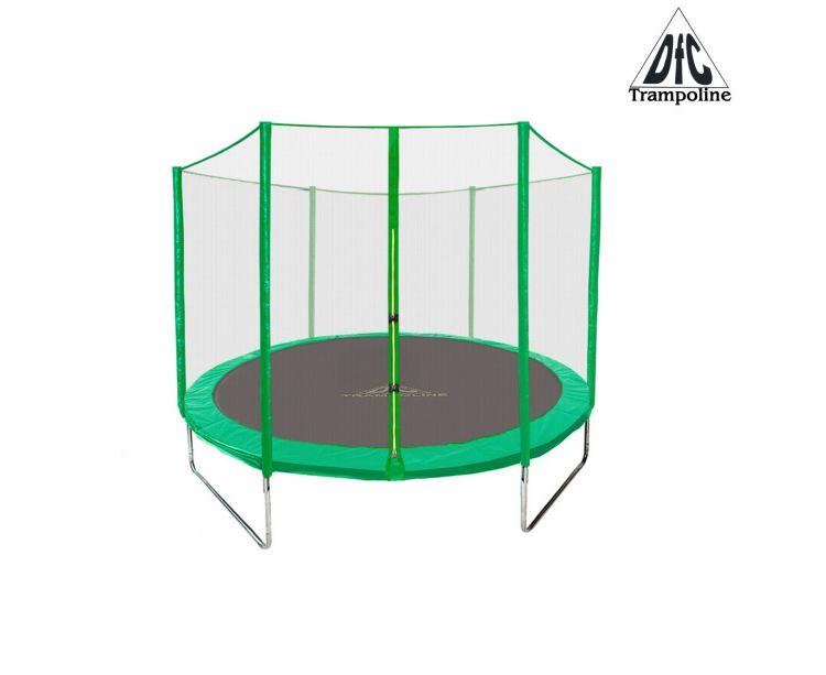 Батут DFC trampoline fitness 6FT-TR-B с сеткой (Зеленый)