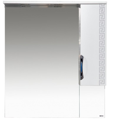Престиж - 80 Зеркало (правое) серебряная патина