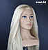 Голова-манекен AEON светло русый волос натуральный (100%) - 60 см, фото 2