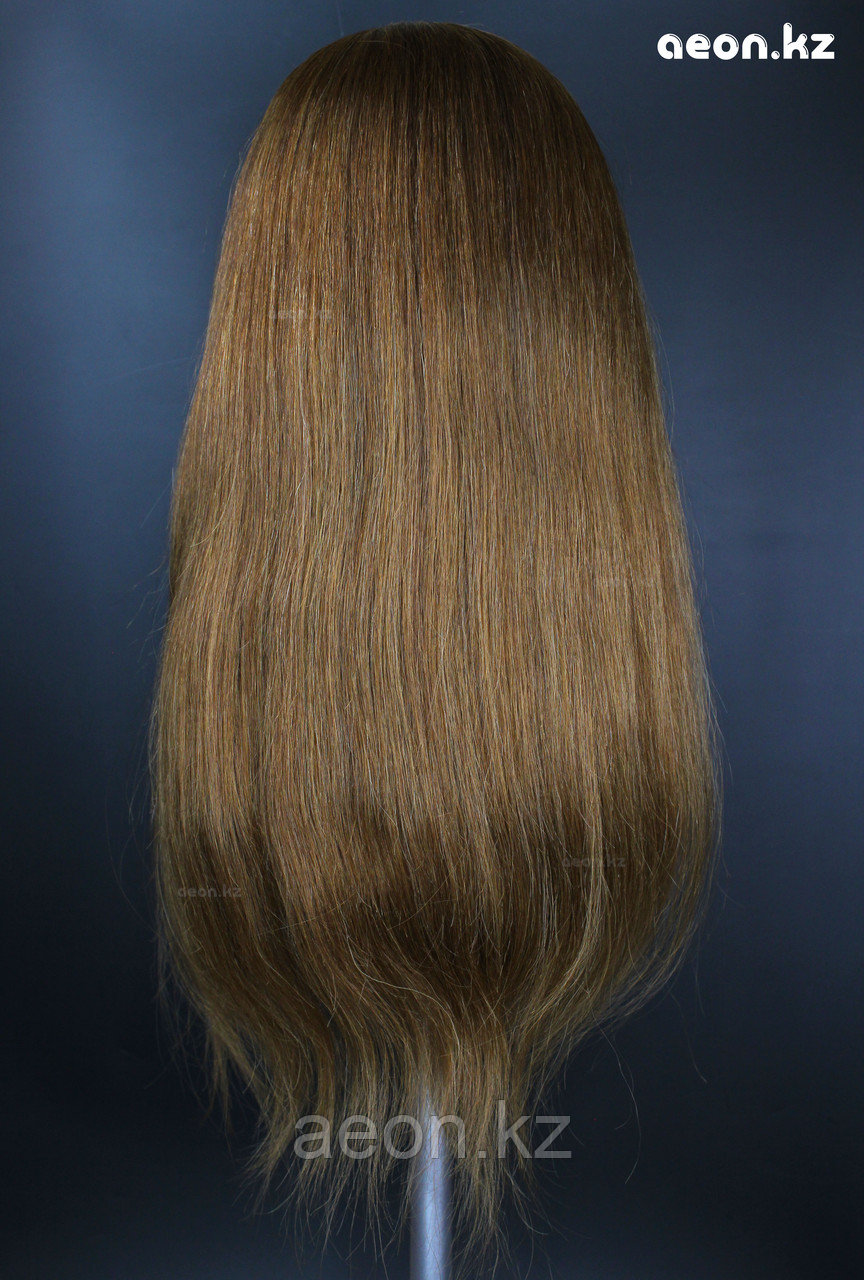 Голова-манекен AEON каштан волос натуральный 100% 60 см - фото 4 - id-p91395781