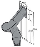Горка труба винтовая 2,1 м, фото 2