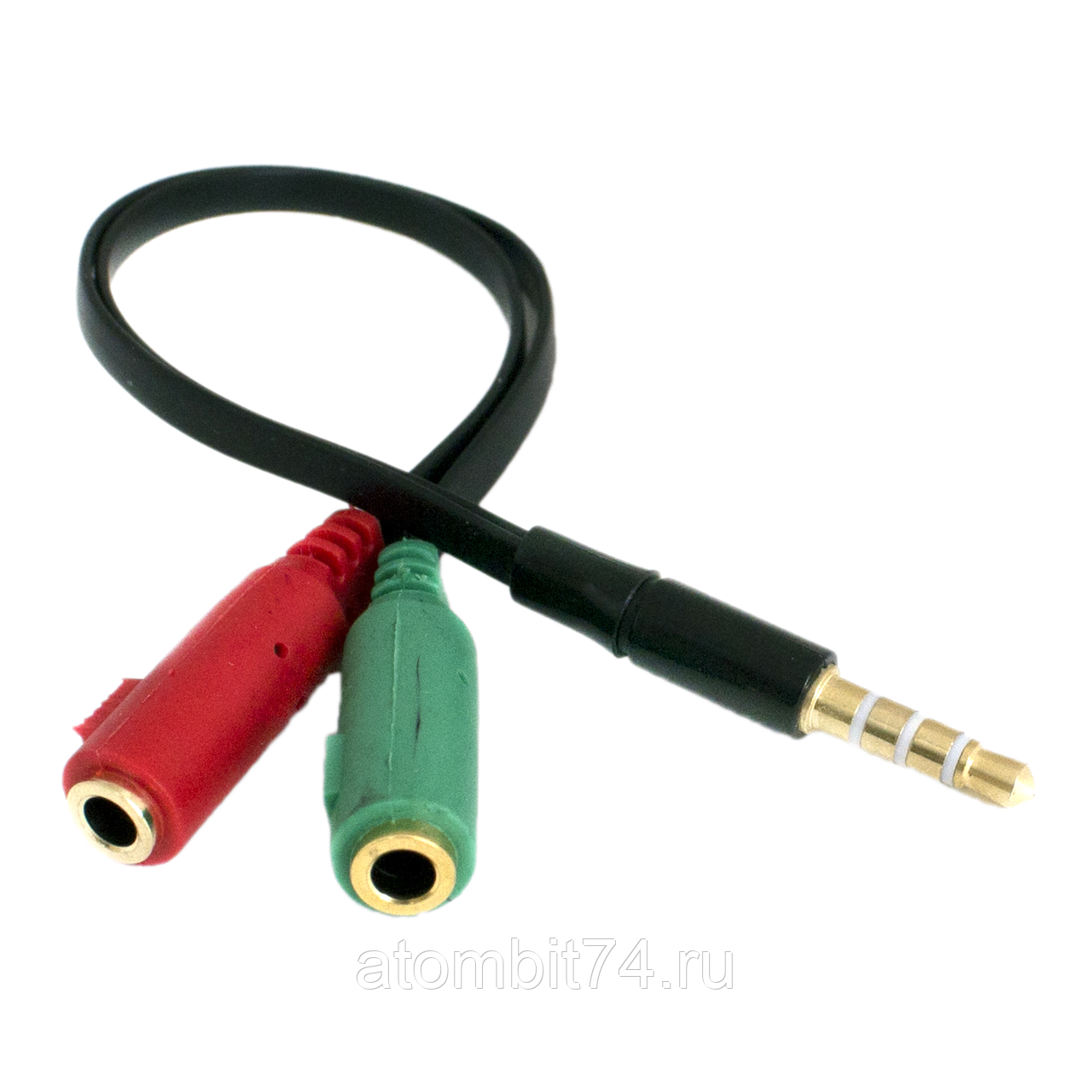 Разветвитель 3.5 mm Jack - 2 x 3.5 mm Jack - фото 1 - id-p83817299