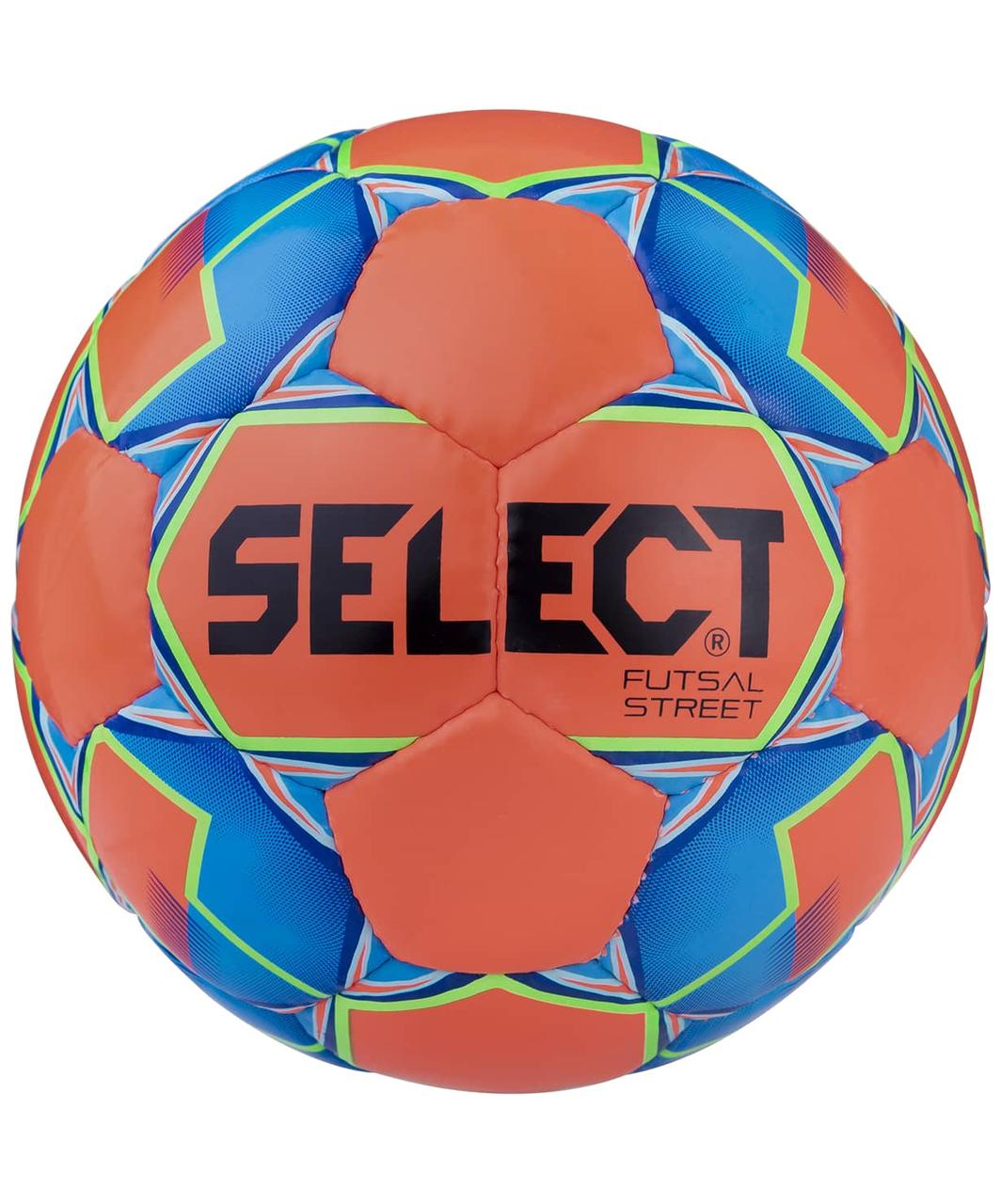 Мяч футзальный Futsal Street 13 850218, №4, красный/синий/зеленый Select