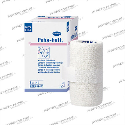 Фиксирующий бинт PEHA-HAFT Latexfree Hartmann 4м х 8см, фото 2