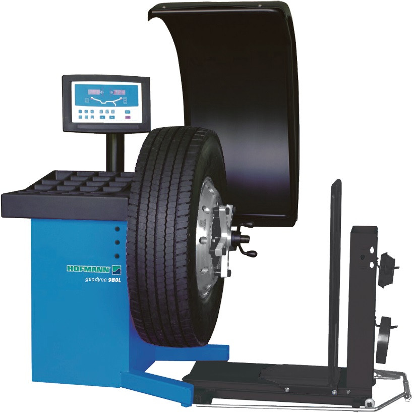 Балансировочный станок (стенд) для колес грузовых автомобилей Hofmann Geodyna 980L LIFT - фото 1 - id-p79052977