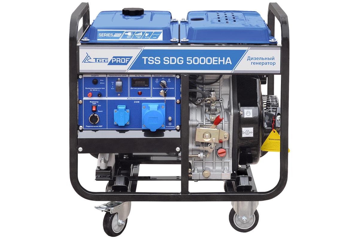 Дизель генератор TSS SDG 5000EHA - фото 2 - id-p79056797