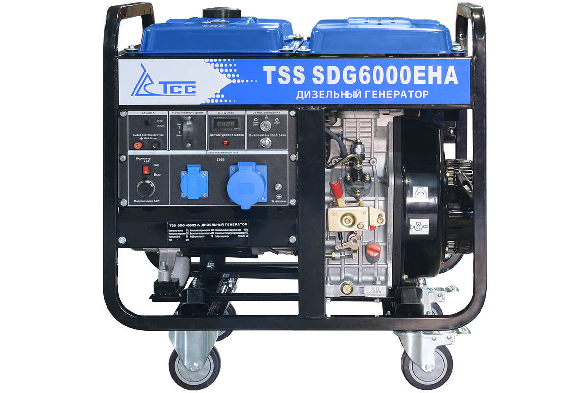 Дизель генератор TSS SDG 6000EHA - фото 3 - id-p79056798