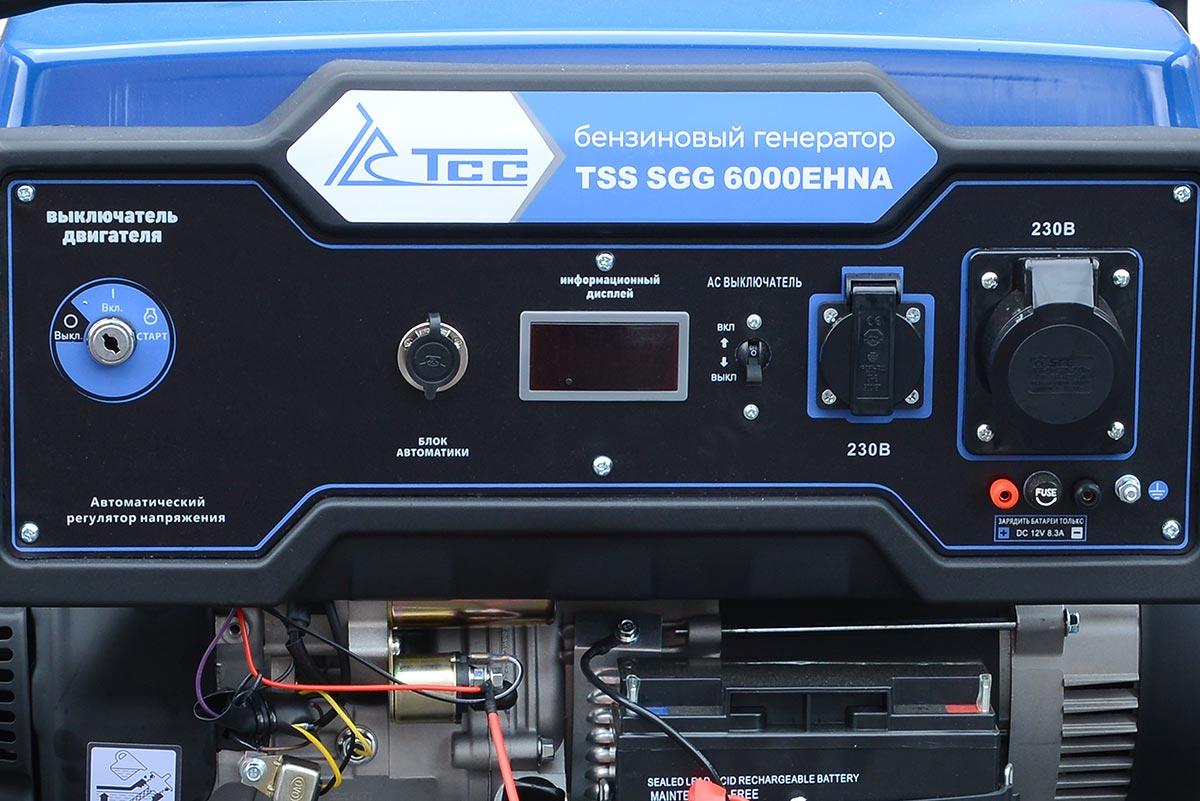 Бензогенератор TSS SGG 6000EHNA - фото 5 - id-p79056800